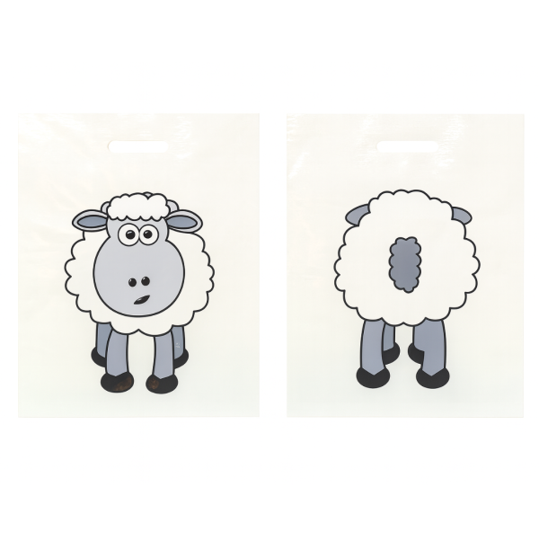 Пакет "Ко мне носиком - к тебе хвостиком" 55x40 мм