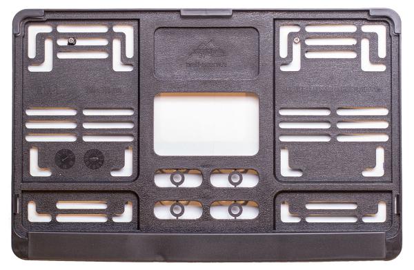 Рамка автомобильного номера квадратная 290х170 чистая