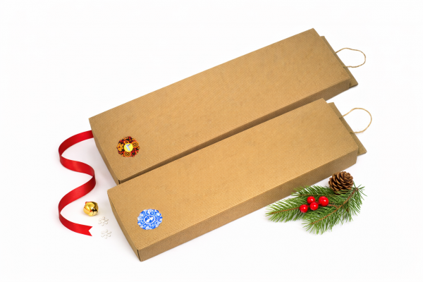 Короб из рельефного картона 540х150х40 мм