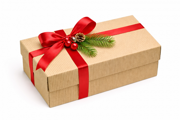 Короб из рельефного картона 100х220х120 мм