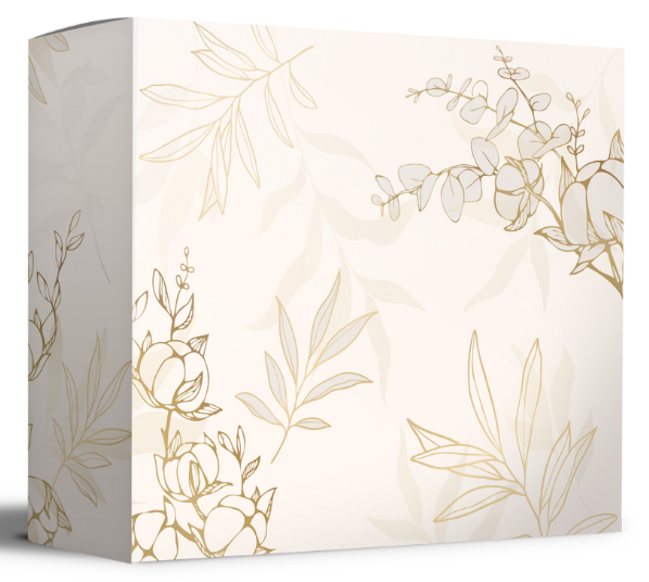 Упаковка с окошком "Сияние" 300х80х240 мм