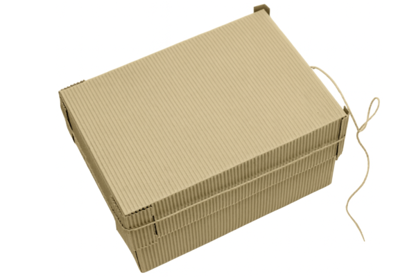 Короб из рельефного картона 150х220х120 мм