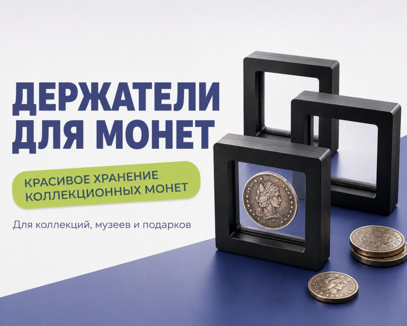 Изготовление держателей для коллекционных монет