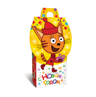 Упаковка новогодняя "Карамелька" 300 гр 9,6х5,2х20,6см