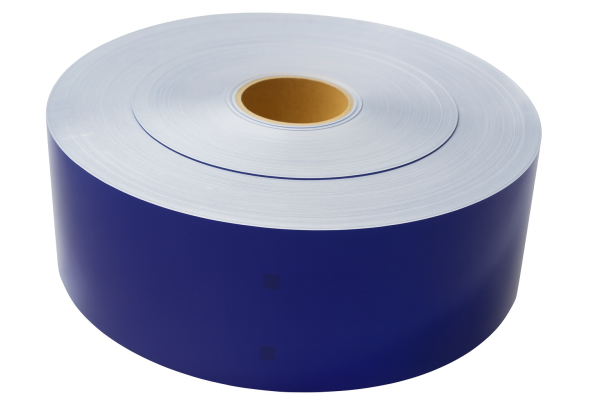 Пленка светоотражающая 113мм х 300 м (синяя) ЗМ
