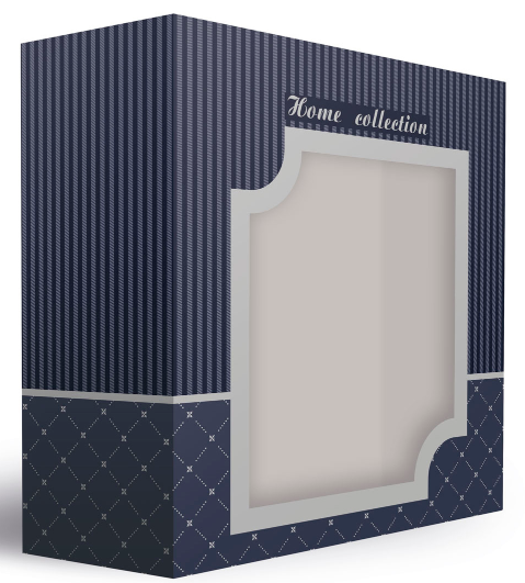 Упаковка с окошком "Классическая" 215х85х245 мм