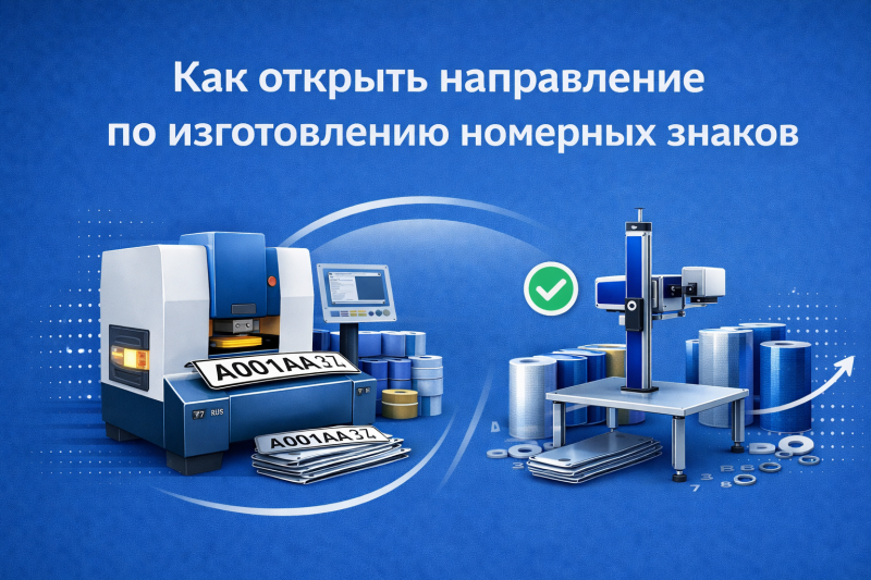 Как начать бизнес по изготовлению номерных знаков и не упустить главное