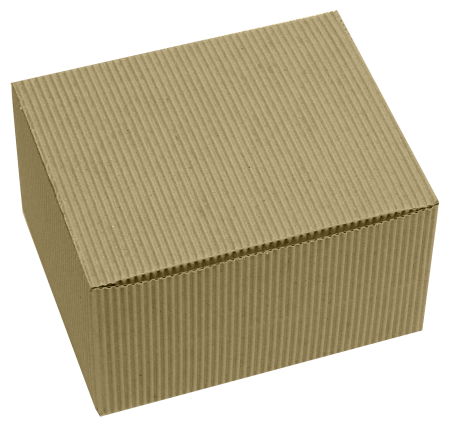 Прямоугольная подарочная коробка из рельефного картона 140х165х90 мм
