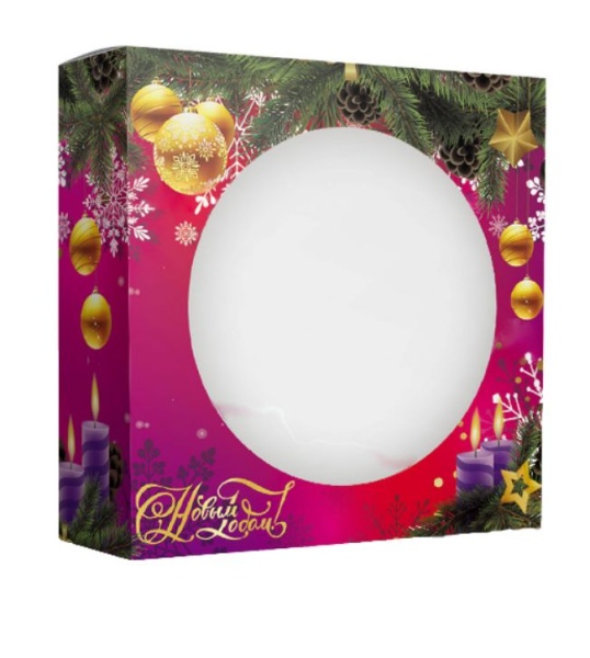 Упаковка с окошком «Зимняя сказка» 155х40х155 мм