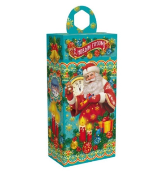 Упаковка новогодняя "Сказка в Дом" 700 гр 11х7х23см