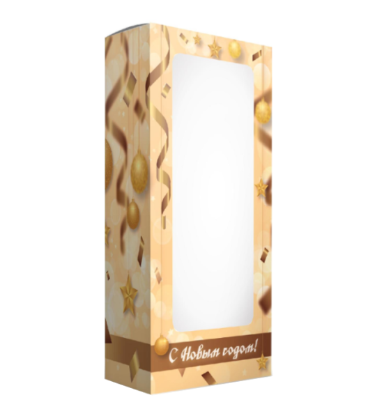Упаковка с окошком «Время чуда» 160х70х330 мм