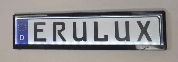 Рамка для номера автомобиля светодиодная