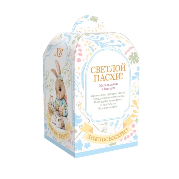 Упаковка "Пасхальный Сувенир" 700 гр 11,2х11,2х18,3см