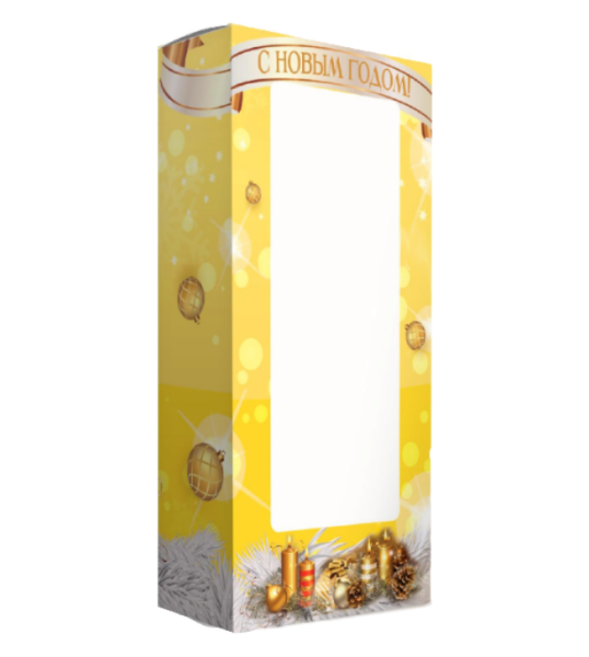 Упаковка с окошком «Ночь чудес» 160х70х330 мм